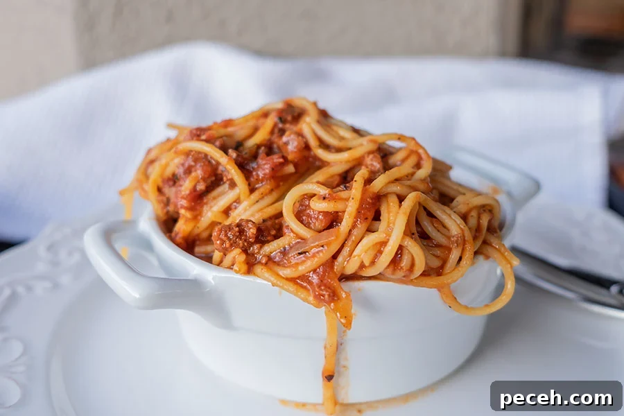 instant pot spaghetti