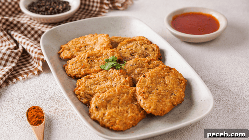 Hash brown on the plate
