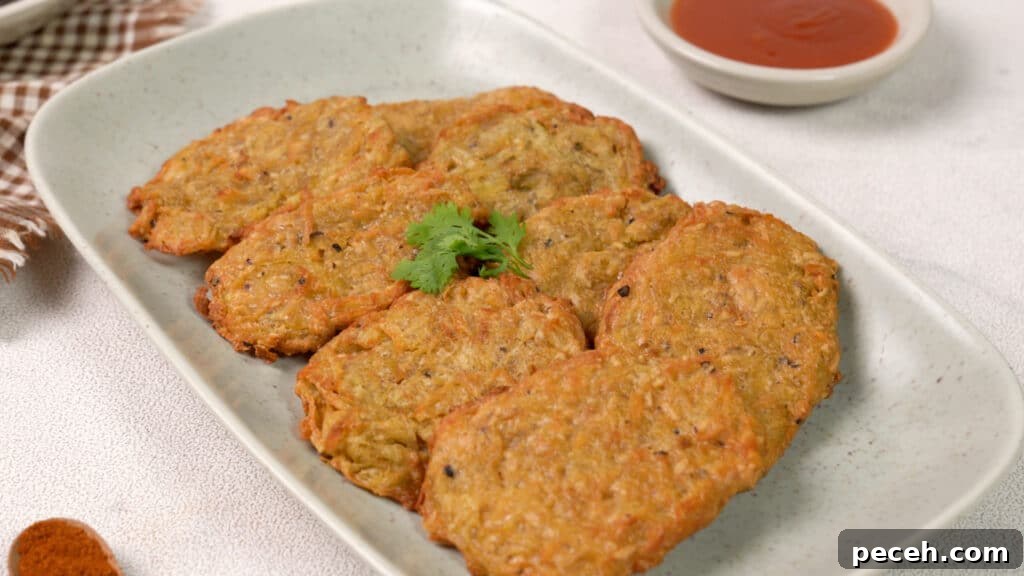 Hash brown on the plate