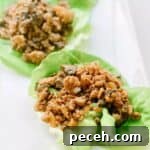 Chicken lettuce wraps