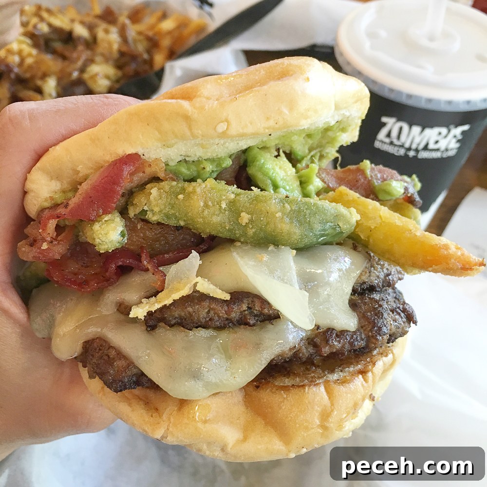 Top-Rated Places to Eat in Des Moines: Local Favorites & Hidden Gems 3 Raygun Burger at Zombie Burger