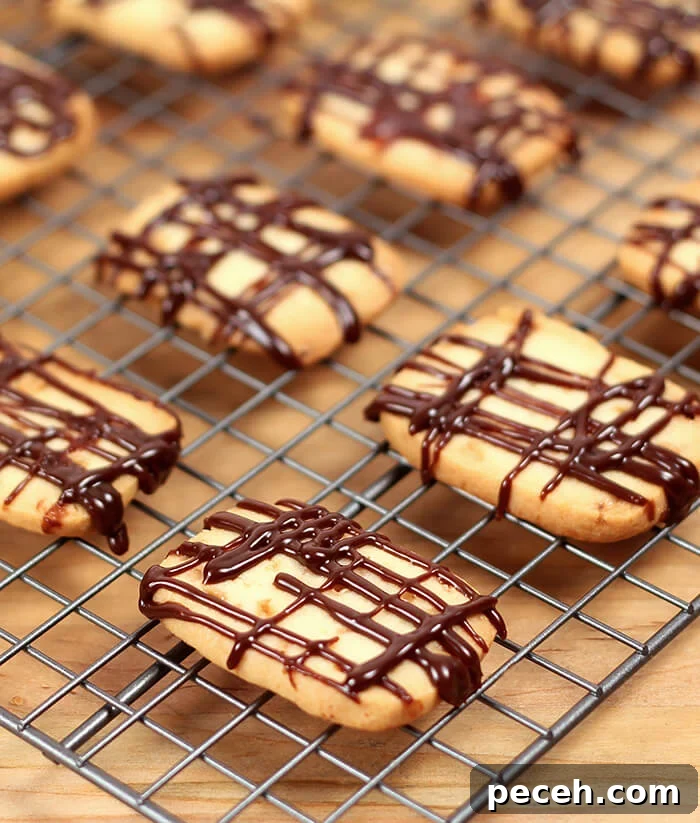 Heath Bar Shortbread Cookies Baking Tray Lined with Heath Bar Shortbread Cookies