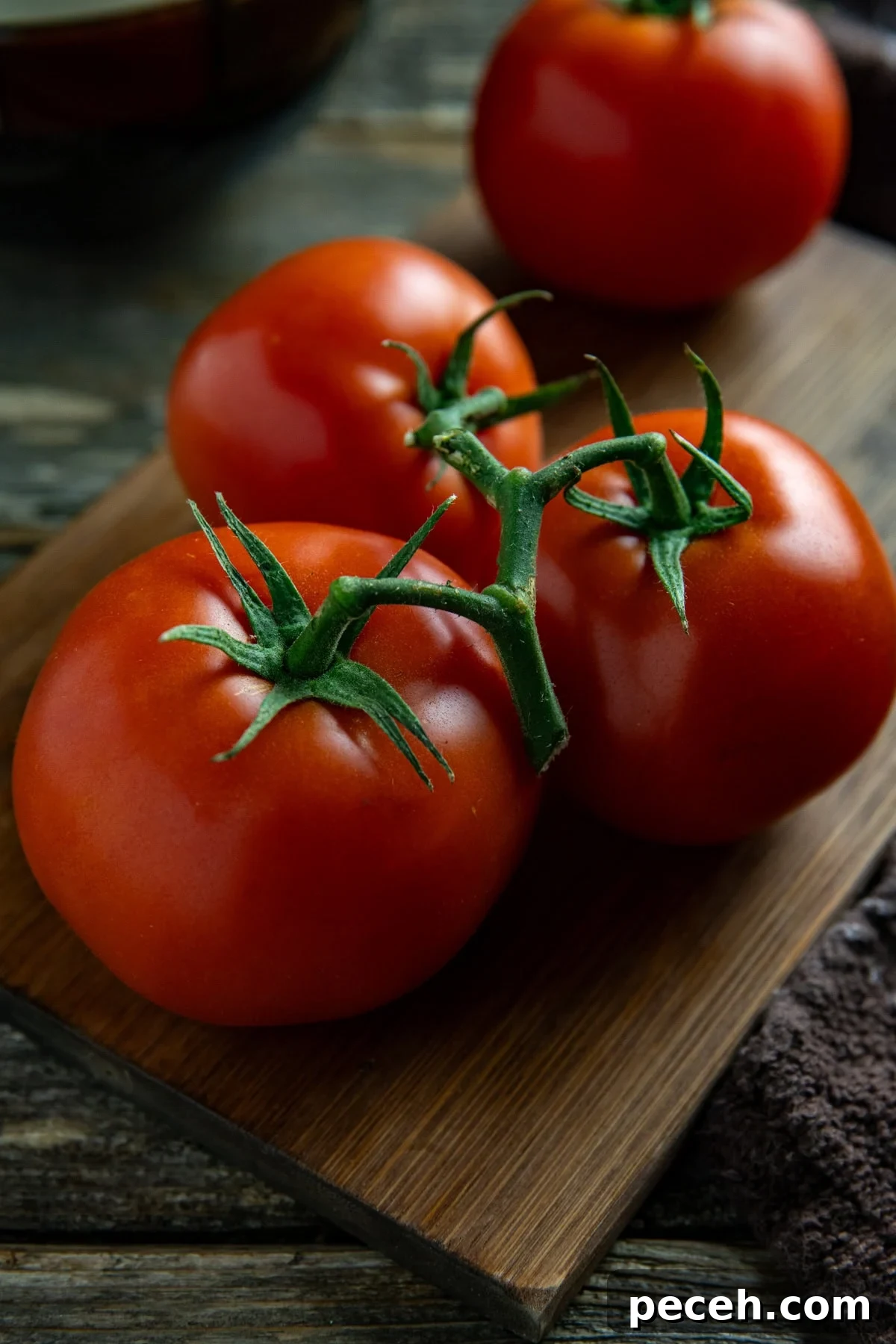 14 Tomato Paste Substitutes and Exact Ratios for Cooking 6 A cluster of fresh tomatoes on the vine.