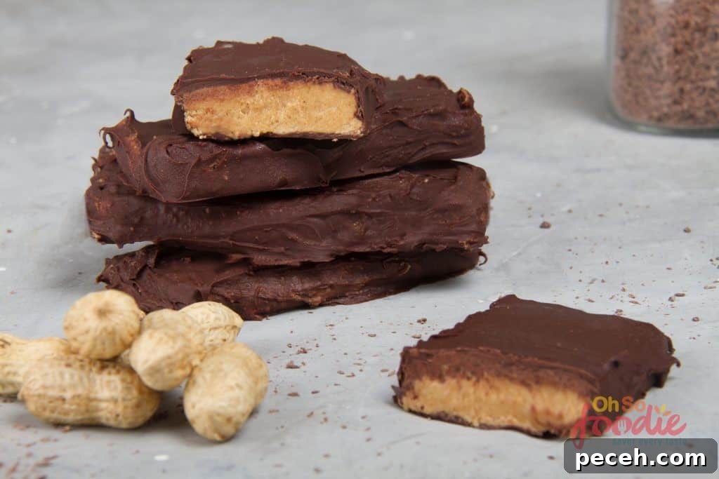 21 High-Protein, Low-Carb Summer Snacks for Hot Days 18 Peanut Butter Chocolate Bars