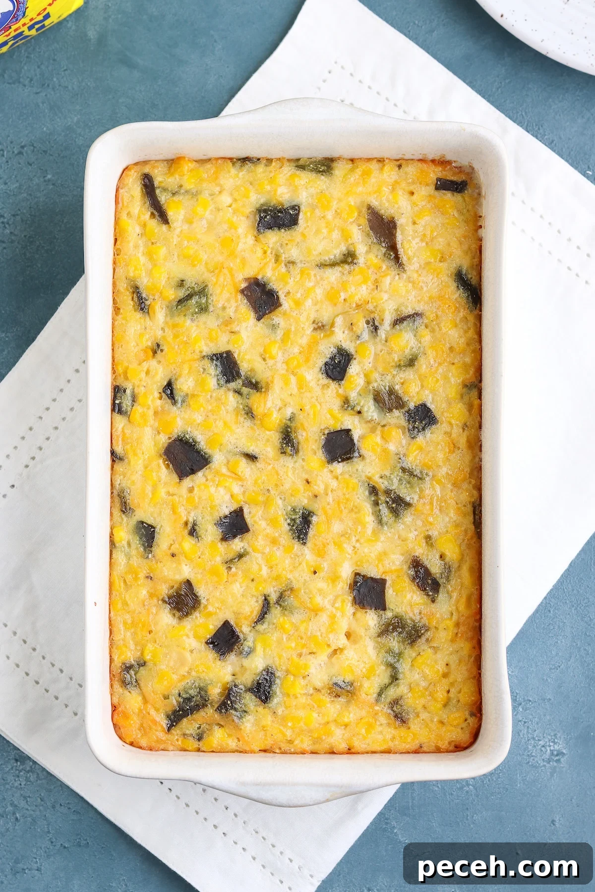 Poblano Corn Casserole