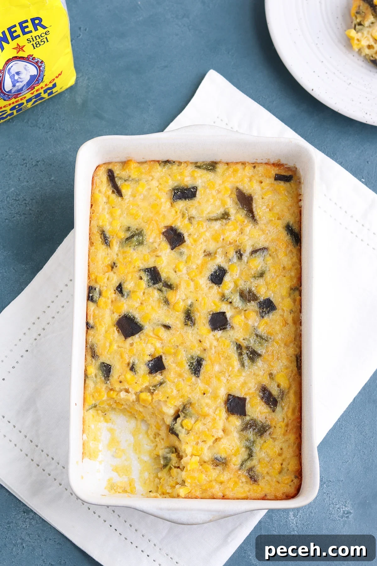 Poblano Corn Casserole