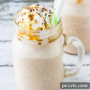 Chocolate Caramel Iced Coffee