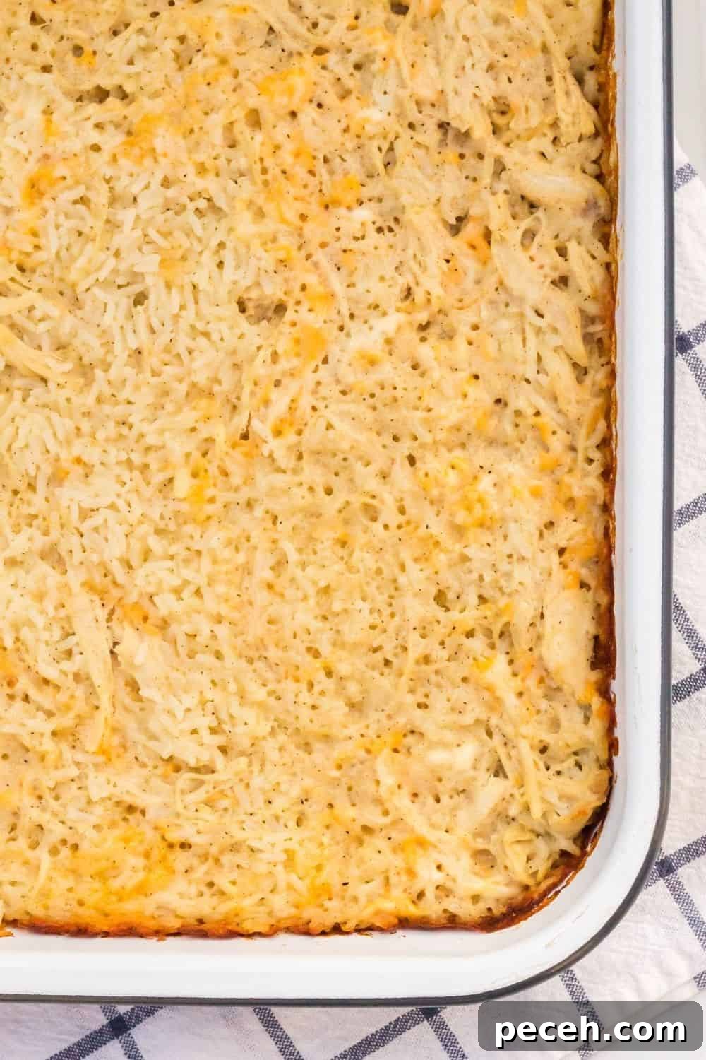 No-Peek Chicken and Rice Casserole: Tender, Foolproof Meal 9 Baking pan of no-peek rice and chicken