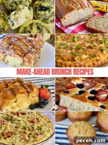 Make-Ahead Brunch Recipes.