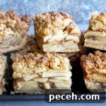 apple pie bars