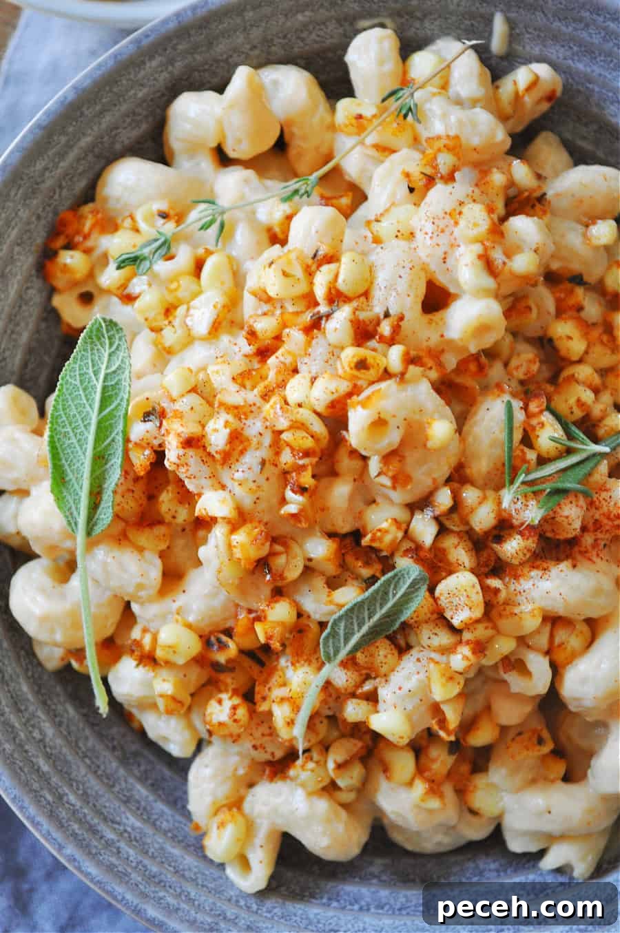 Creamy Blackened Corn Cavatappi (Vegan Pasta Recipe) 2 img 20484 2