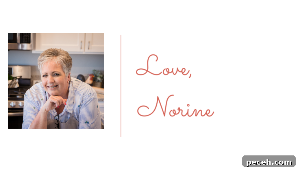 Photo of Noring with her signature in pink.