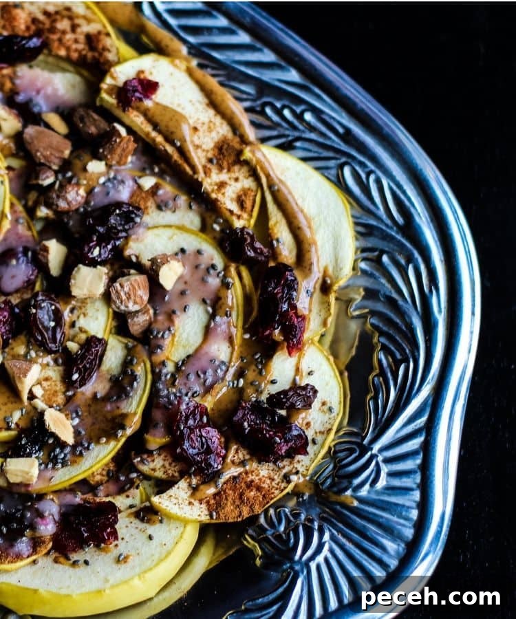 15 Delicious Apple Recipes to Make This Fall 3 Air Fryer Apple Chips and Coconut Cranberry Nachos.