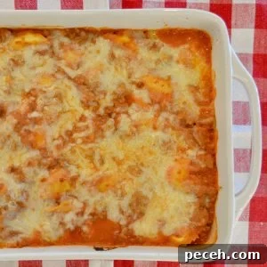Baked Tortellini Casserole recipe.