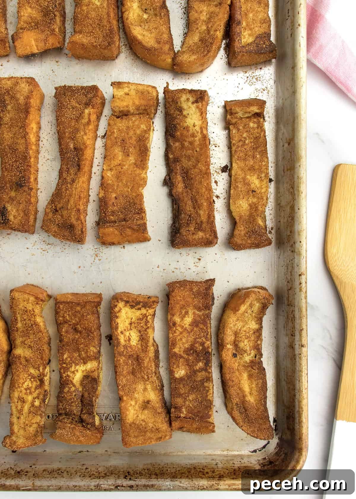 Crispy French Toast Sticks Recipe for Perfect Breakfast Bites 6 French Toast Sticks by The BakerMama