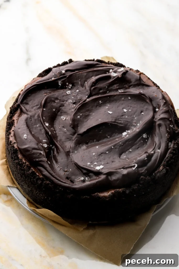 chilled cheesecake