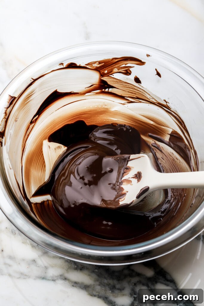 choclate melted