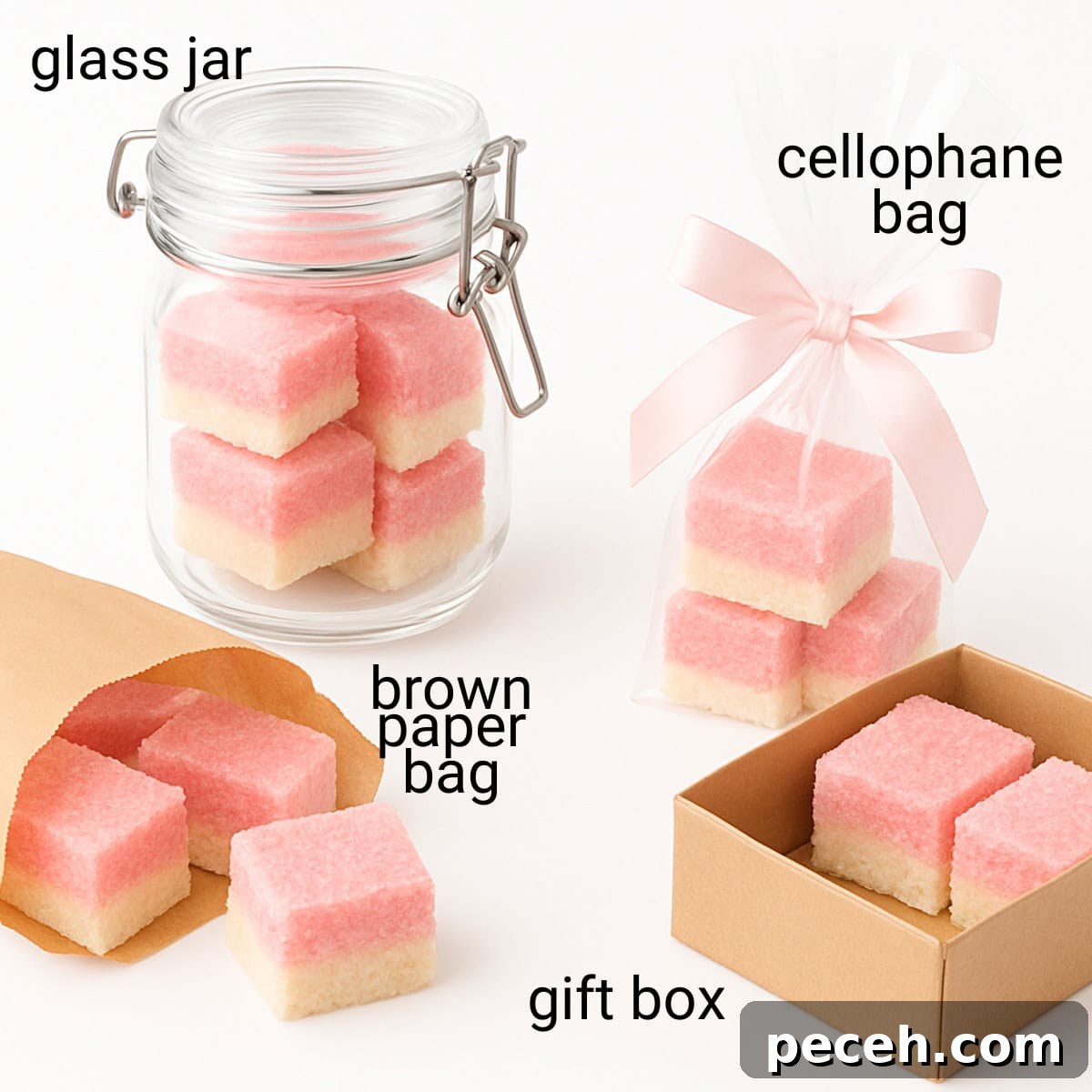 Coconut Ice Recipe: Creamy No-Bake Coconut Candy Tutorial 15 Coconut ice gift ideas.