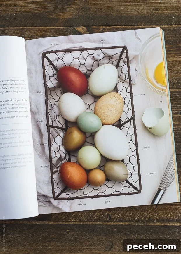No-Bake Goat Cheese Cheesecake with Nectarine Compote 4 Open pages of The New Greenmarket Cookbook on a wooden surface.