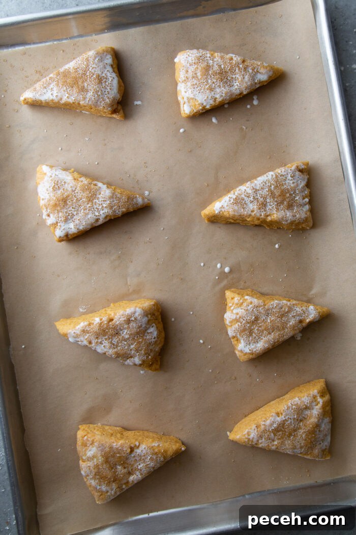 Maple-Glazed Pumpkin Scones Recipe for Fall Baking 11 Pumpkin Scones with Maple Glaze