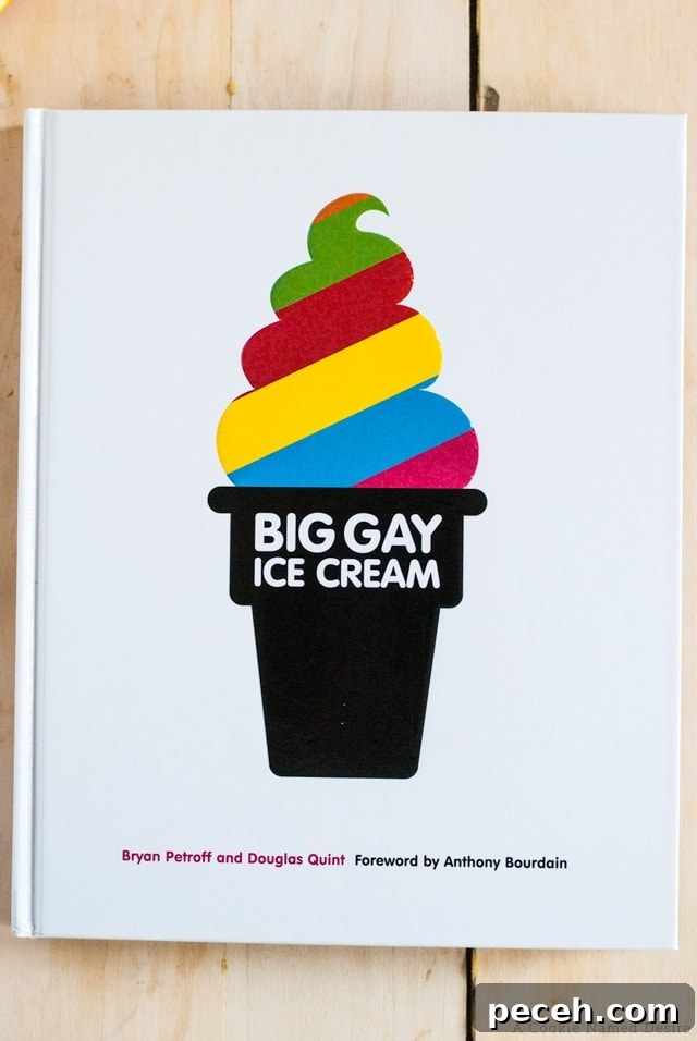 Orange Creamsicle Ice Cream with Rum — Adult Dessert Recipe 3 Big Gay Ice Cream Book Review