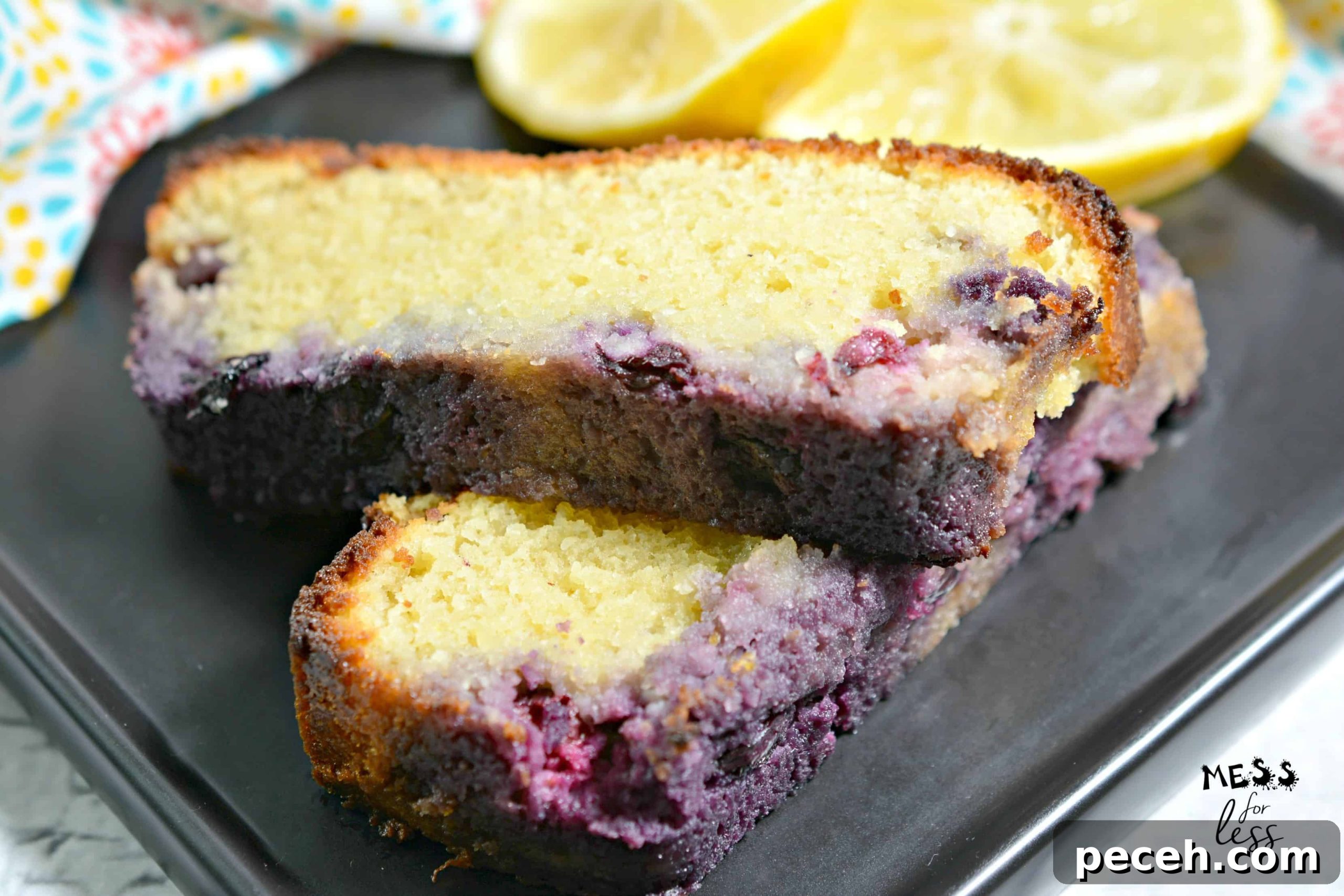 Keto Lemon Blueberry Bread (Low-Carb Loaf Recipe) 8 Keto Low Carb Lemon Blueberry Bread