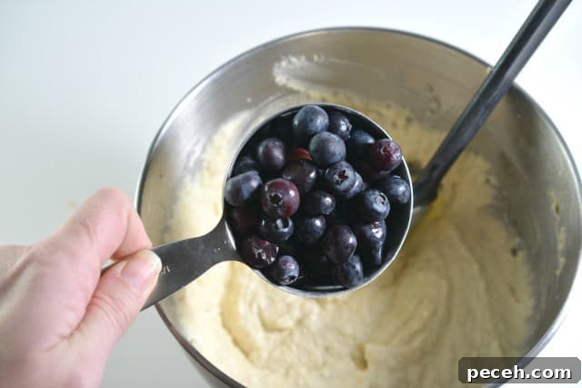 Keto Lemon Blueberry Bread (Low-Carb Loaf Recipe) 6 blueberries