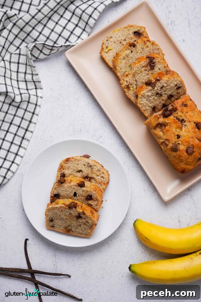 Is Butter Gluten-Free? What You Need to Know About Safety and Labels 5 Sliced gluten-free banana bread on a side plate next to the full loaf, made with certified gluten-free butter
