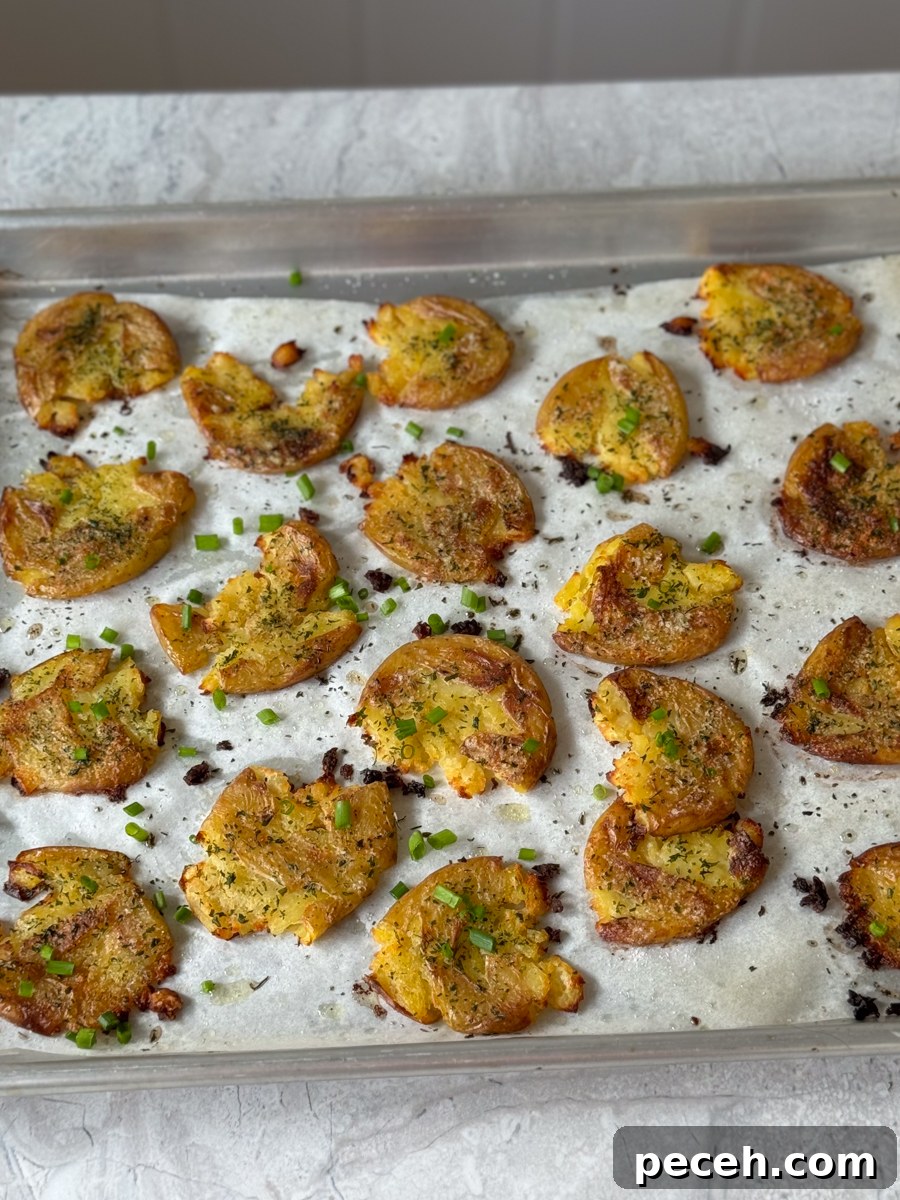 Crispy Smashed Baby Potatoes with Garlic and Herbs 3 img 2941 2