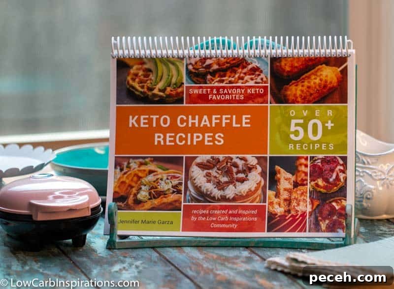 Carrot Chaffle Cake: Low-Carb Carrot Cake with Cheese Waffles 6 Keto Chaffle Recipe eBook Cookbook