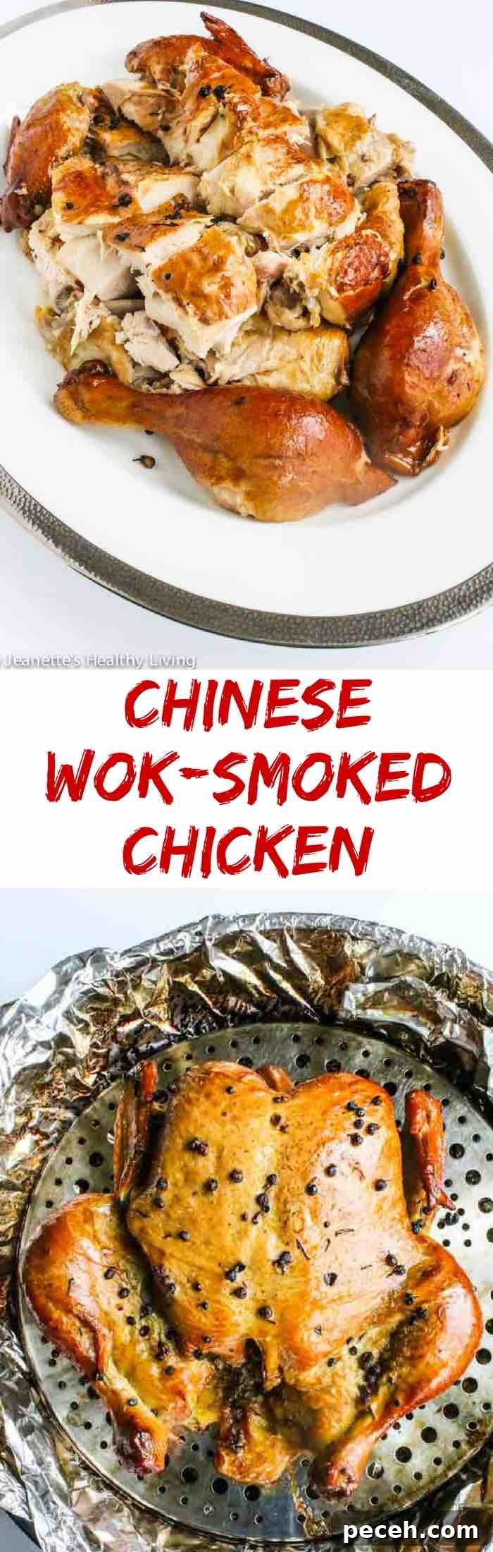 Instant Pot Chinese Smoked Chicken Recipe 2 Instant Pot Chinese Smoked Chicken - pressure steaming chicken before smoking it is a time saver and ensures a tender chicken