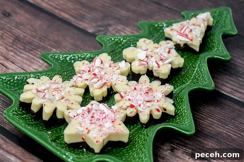 Chopped chocolate pieces