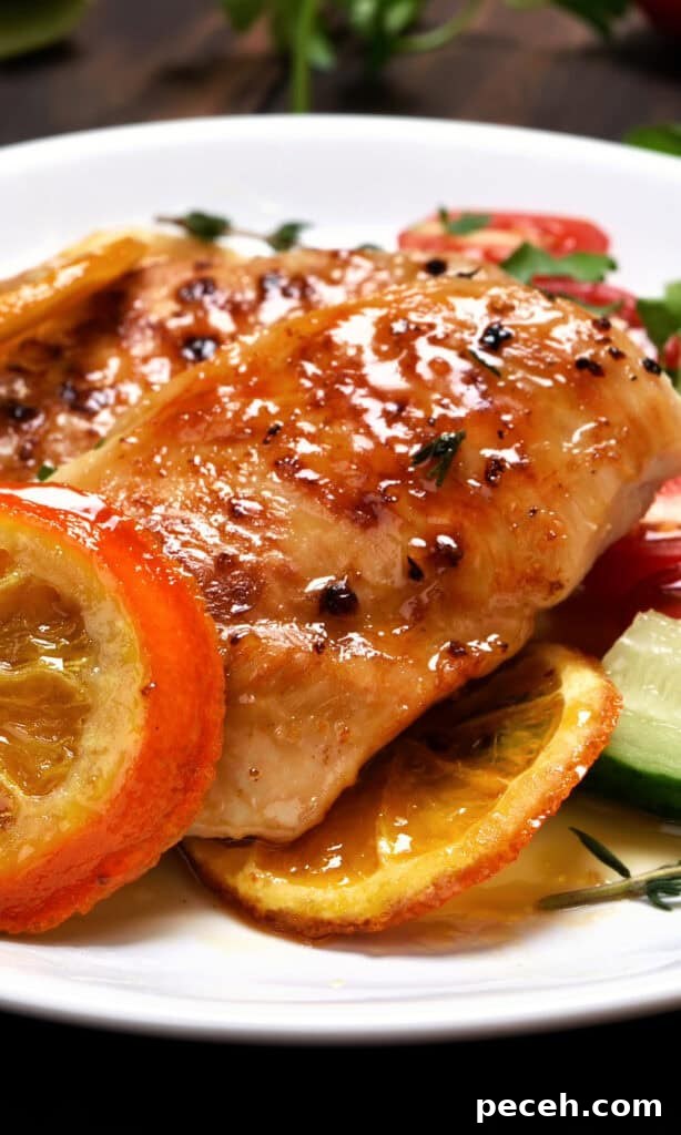 Zesty Drunken Chicken: Tangy, Tipsy Roast Chicken Recipe 3 zesty drunken chicken in white bowl.