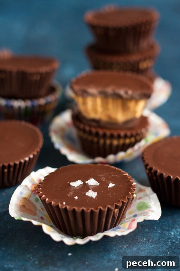 Homemade Peanut Butter Cups Homemade Peanut Butter Cups