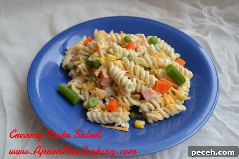 Creamy Pasta Salad 5
