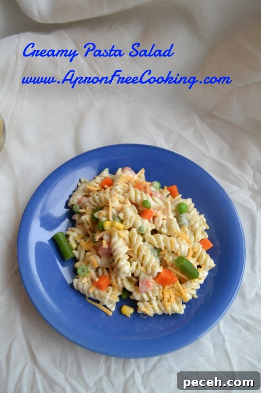 Creamy Pasta Salad 6