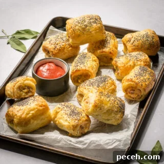 easy vegan sausage rolls