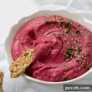 Beetroot Hummus Recipe