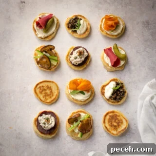 vegan blini toppings