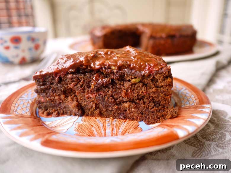 Paleo Raspberry Chocolate Banana Cake — Gluten-Free Recipe 4 Paleo Raspberry Chocolate Banana Cake (GF, dairy-free) | Perchance to Cook