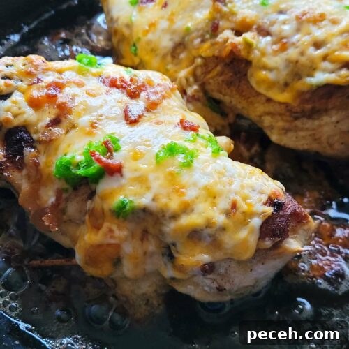 Jalapeno Popper Stuffed Chicken