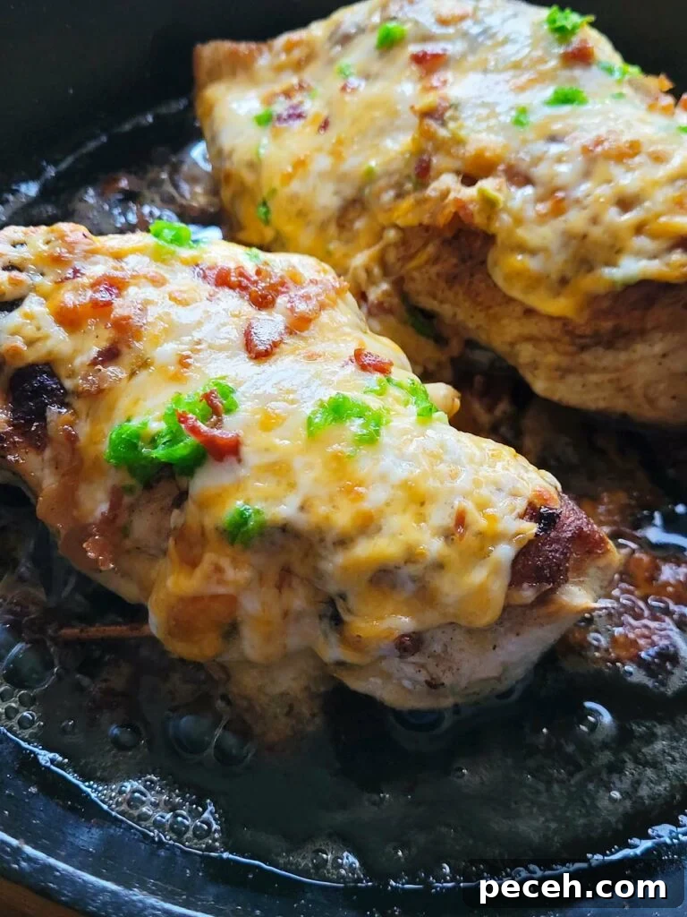 Jalapeno Popper Stuffed Chicken