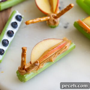 Ants on a Log: 3 Fun Variations for Snacks and Parties 7 Celery snacks recipe image