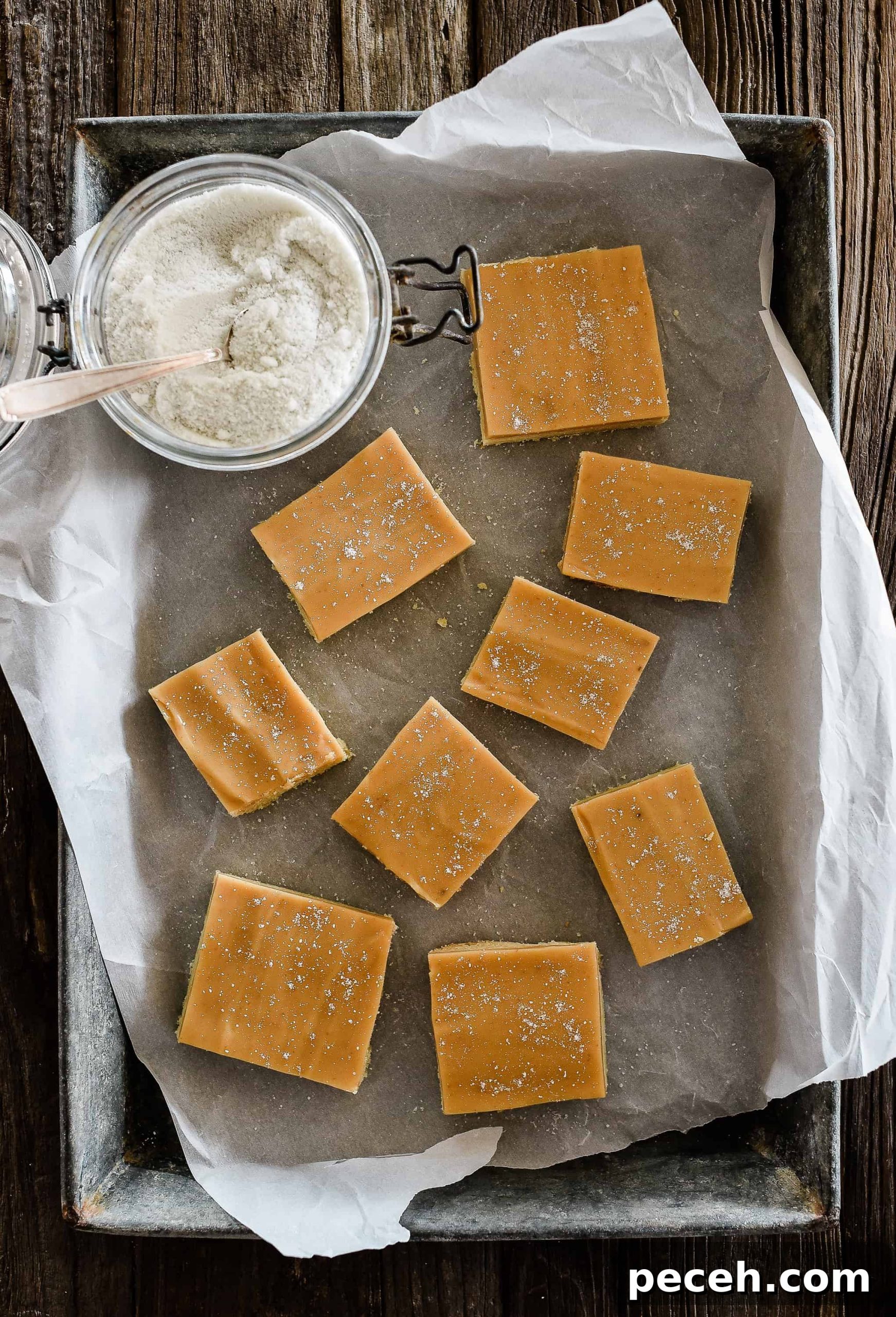 Salted Caramel Shortbread Bars Recipe: Crispy, Gooey Treat 2 Need some new Christmas cookie recipes this year? Try one of these great recipes! Featuring salted caramel shortbread bars (that are dangerously delicious), be prepared for them to become a house favorite!