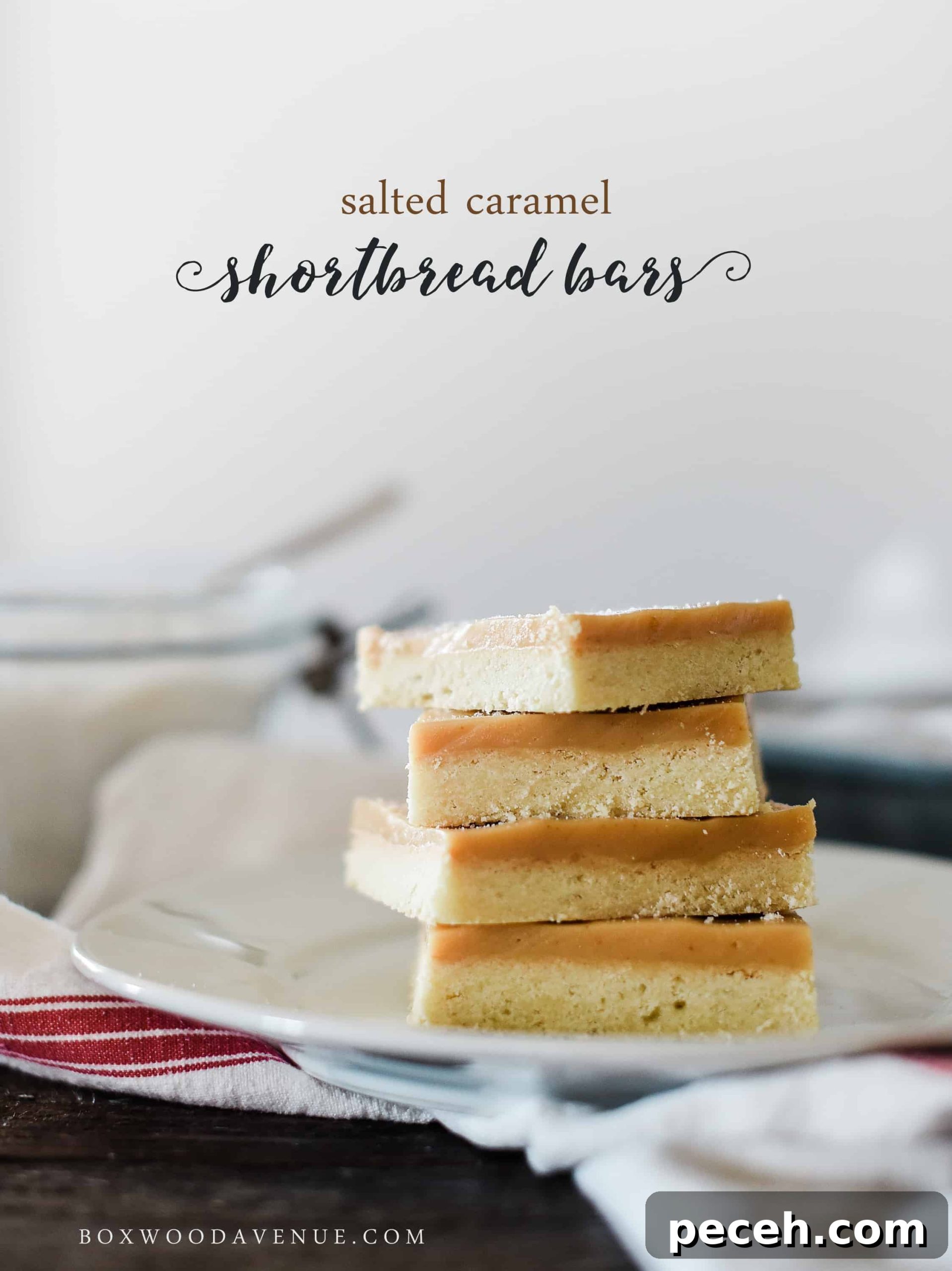 Salted Caramel Shortbread Bars Recipe: Crispy, Gooey Treat 4 Salted Caramel Shortbread Bars the Best Christmas Treat!