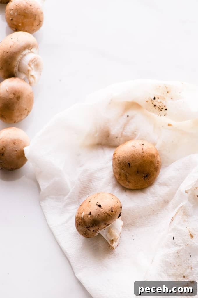 How to Clean Mushrooms Safely and Maintain Their Flavor 4 How-To Clean Mushrooms Properly