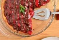 Strawberry Pie with Lighter, Fresh Ingredients