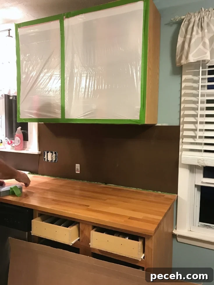 How to Install Peel-and-Stick Glass Tile Backsplash Quickly 6 img 5944 5