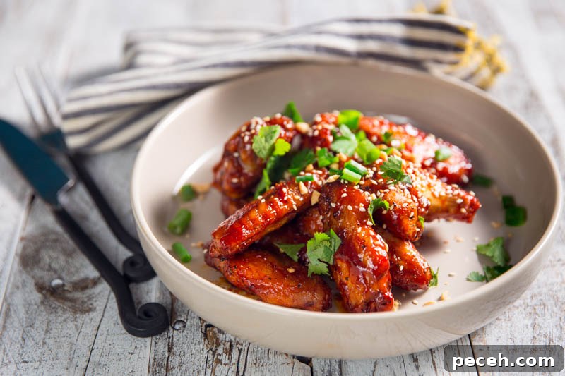 Spicy Korean Chicken Wings Recipe Smoked on a Big Green Egg 13 img 5971 12