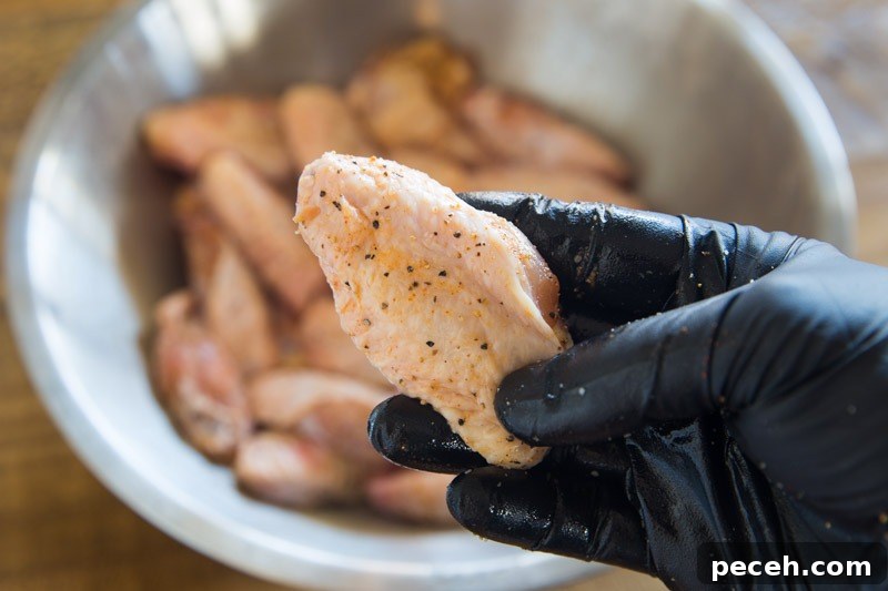 Spicy Korean Chicken Wings Recipe Smoked on a Big Green Egg 7 spicy smoked Korean chicken wings